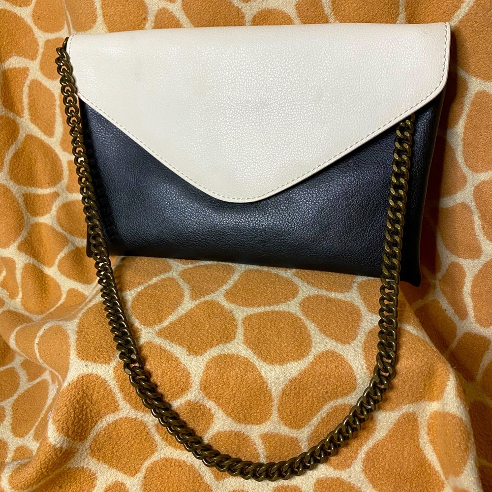 J. Crew Leather Envelope Clutch
